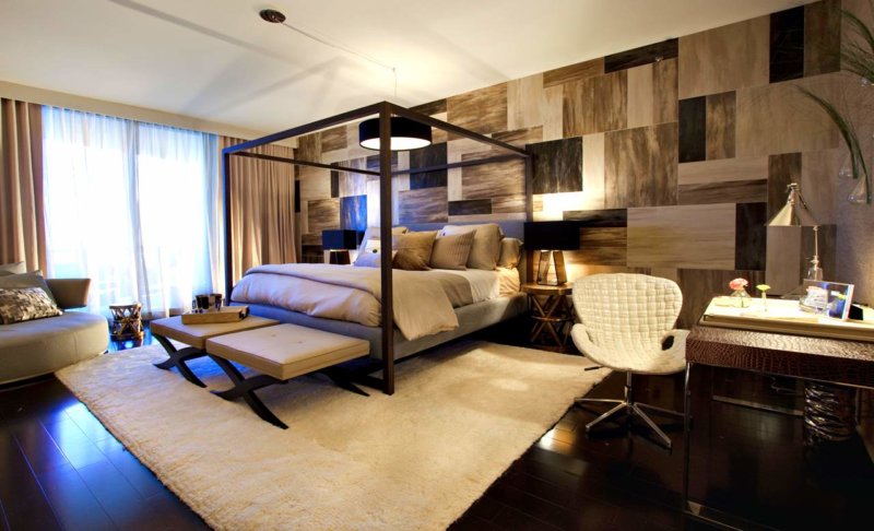 Мужская спальня — 70 фото идей как оформить дизайн со вкусом