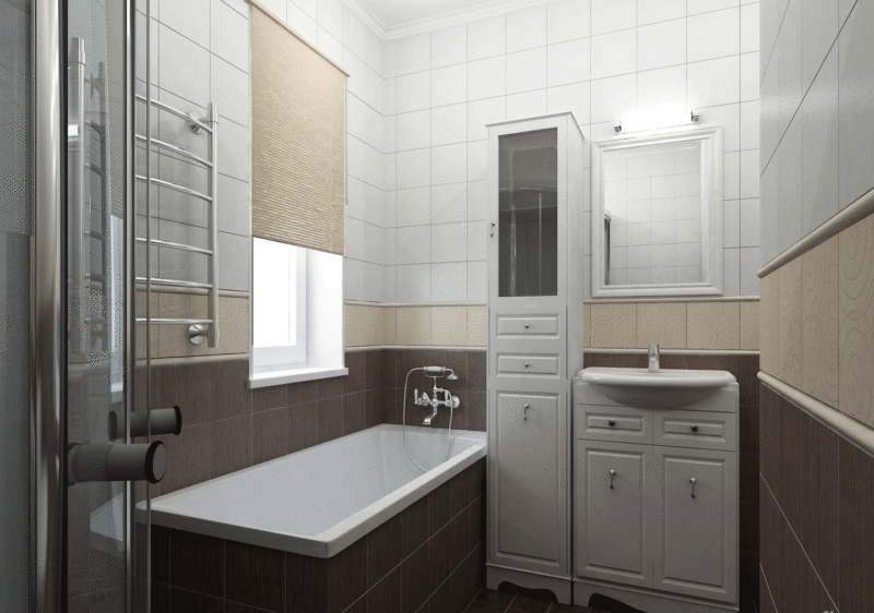 100+ идей дизайна маленькой ванной комнаты